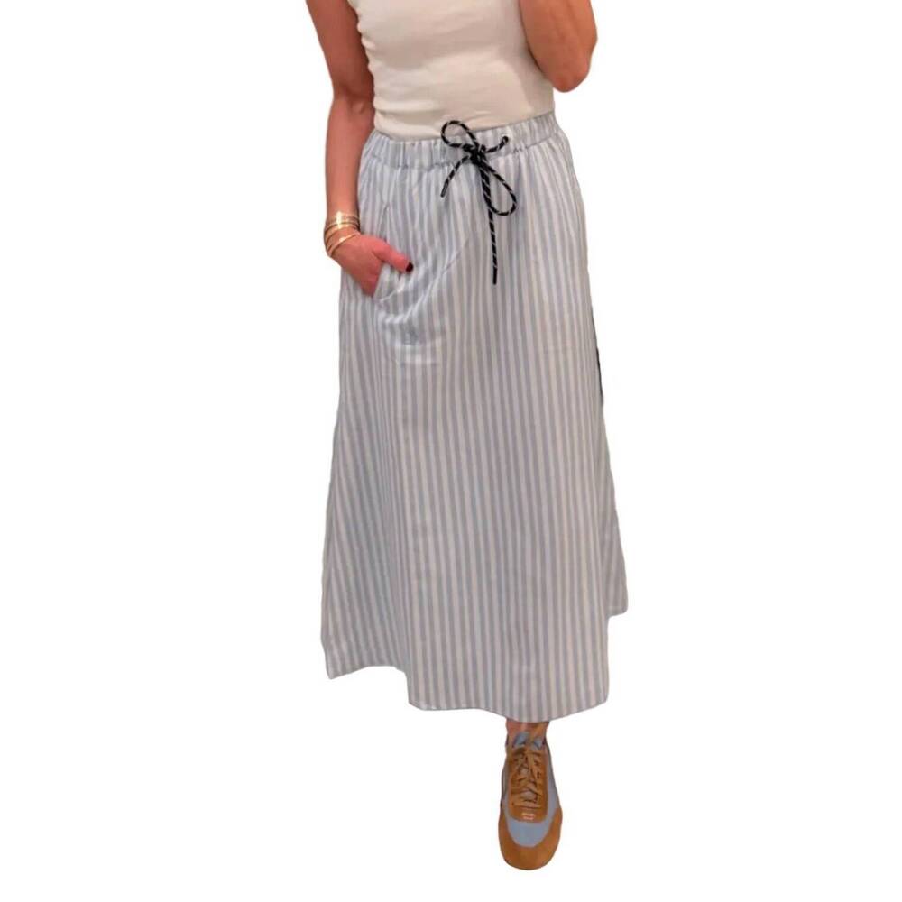 NEW HOD dolly stripe skirt in blue